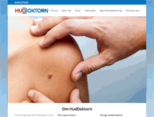 Tablet Screenshot of huddoktorn.se